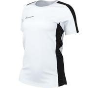 Nike Womens Short Sleeve Top Dri-Fit Academy, White/Black/Black, DR1338-100, L
