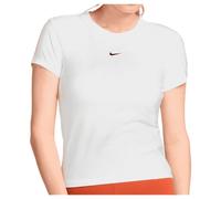 Nike - Women's Sportswear Chill Knitt T-Shirt - T-shirt technique - L - white / black