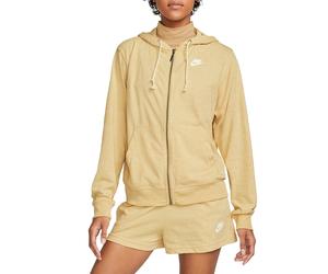 Nike Womens Sportswear Gym Vintage Sweatshirt à capuche S Marron