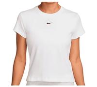 Nike - Women's Sportswear Tight Ribbed S/S T-Shirt - T-shirt technique - L - white