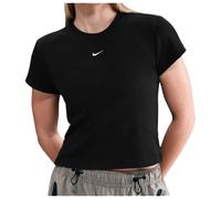 Nike - Women's Sportswear Tight Ribbed S/S T-Shirt - T-shirt technique - M - black