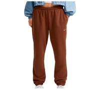 Nike - Women's Studio Fleece MW MR Std Cuffed Pant - Pantalon de jogging - S - cacao wow / sail