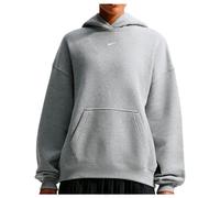 Nike - Women's Studio Fleece MW Oversize Pullover Hoody - Pull - M - dark grey heather / sail