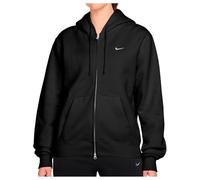 Nike - Women's Studio Fleece MW Std Full Zip Hoody - Sweat à capuche - L - total black / sail