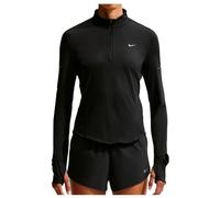 Nike - Women's Swift Dri-Fit UV 1/2-Zip Running Top - T-shirt de running - S - black / reflective silver