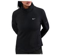 Nike - Women's Swift Therma Fit Turtleneck Top - T-shirt de running - M - black / reflective silver