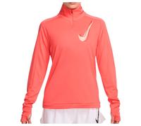 Nike - Women's Swoosh 1/2-Zip Running Mid Layer - T-shirt de running - M - dark team red