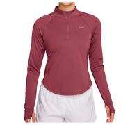 Nike - Women's Tempo Dri-Fit Half-Zip Top - T-shirt de running - L - pink smoke / reflective silver