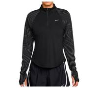 Nike - Women's Tempo Flash Dri-Fit Half-Zip - T-shirt de running - S - black / reflective silver
