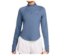 Nike - Women's Tempo Swoosh HBR Dri-Fit Half-Zip Top - T-shirt de running - L - world indigo / white