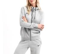 Nike Sweat à capuche CW6955-063 – Gris foncé chiné/Noir – Femme M