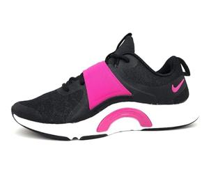 Nike Women's Training Shoes Renew in-Season TR 12, Black/Active Pink-DK Smoke Grey-White, DD9301-003, 38.5 EU (7.5 US)