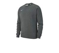 Nike Y CRW FLC TM CLUB19 T-shirt à manches longues Mixte Enfant Gris (Charcoal Heather/White 071) FR : S (Taille Fabricant : S)