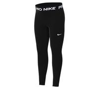 Nike Y NK DF Pro Tight Pantalon, Noir/Blanc, 8-9 Ans Fille