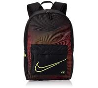 Nike Y NK M Series BKPK Sac à Dos de Sport Mixte Enfant, Black/Total Orange/(Lemon Venom), FR : Taille Unique (Taille Fabricant : MISC)