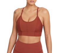Nike Yoga Dri-FIT Indy Women’s Light-Support Padded Longline Sports Bra Brassière XS Rouge