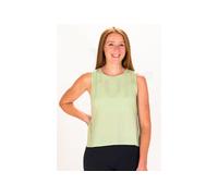 Debardeur femme nike yoga dri fit vert