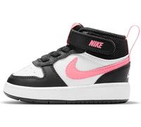 Nike Young Athletes Shoe Court Borough Mid 2 (TDV), Black/Sunset Pulse-White, CD7784-005, 27 EU (10C US)