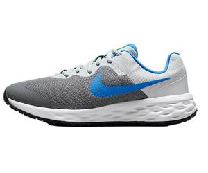 Nike Young Athletes Shoe Revolution 6 Nn (GS), Cool Grey/Photo Blue-Deep Royal Blue, DD1096-008, 39 EU (6.5Y US)