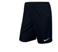 Nike YTH Park II Knit Short NB Short de Sport Enfant Black/White FR : M (Taille Fabricant : M)