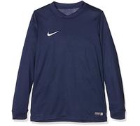 Nike Yth Park VI Jsy Ls T-Shirt- Mixte Enfant-Bleu (midnight navy/White)-M