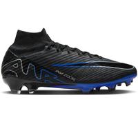 Nike Zoom Mercurial Superfly 9 Elite Junior Firm Ground Football Boots Noir/Chrome 3.5 (36) Male