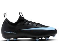 Nike Zoom Mercurial Vapor 16 Juniors Firm Ground Football Boots Noir/Bleu 4 (36.5) Male