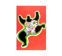 Niki De Saint Phalle - Impression sur toile - Décoration de chambre à coucher, bureau, chambre - Cadeau - 50 x 75 cm