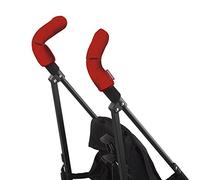 NIKIDOM - Housse pour Poussette guidon ouvert Red Waves rouge