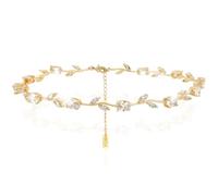 Nikita By Niki ® Ras de Cou en Rose aux Cristaux et Diamanté pour Femme (Or)