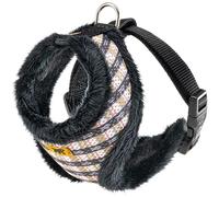 Nikita Fur Harnais En Tissu Respirant Pour Chiens Et Chats. Fourrure Écologique Douce. Différentes Tailles Et Couleurs.. Variante S - Misure: A: 23 Cm B: 35-49 Cm 15 Mm - Tartan - Ferplast