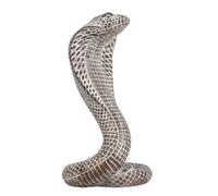 Nikki and Max Cobra Statue Sculpture, Resin, 7.08 inches, Home Decor. New Year 2025, Ceramic Snake