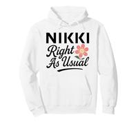 Nikki Flower s'appelle comme d'habitude mère-épouse Petite Amie Sweat à Capuche