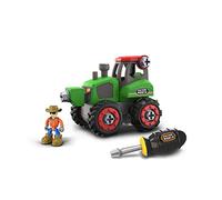 Nikko 40071 Véhicule Ferme Ligne STEM Tracteur avec Figurine 20 cm