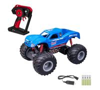 Nikko - Bigfoot RC Bleu 1:10 - Monster Truck Télécommandé 2.4GHz Robuste Tout-Terrain - Suspension Complète - USB Rechargeable - portée de 40m - Dès 6 Ans - 10811