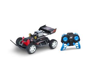 Nikko Buggy Télécommandé 1:18, 23 cm, 7,5 km/h, Phares Fonctionnels, Pour Intérieur et Extérieur
