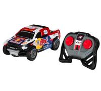 Nikko RC 10591 Night Mode Toyota Gazoo Dakar Voiture de Rallye télécommandée, détails réalistes, Phare LED, 25 cm, télécommande 2,4 GHz, portée de 40 m, pour Enfants à partir de 6 Ans, Bleue
