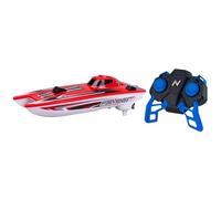 Nikko RC Hydro Thunder Thunder Red Power Level Indercator Voiture télécommandée 31 cm 2,4 GHz Indicateur de niveau de puissance 6 ans Rouge 10271 Piles non incluses