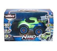 Nikko Voiture télécommandée Nano VaporizR 3 – 20 cm, 8,5 km/h, tout-terrain, 360° – néon vert