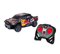 Nikko Voiture RC Toyota Gazoo Racing Dakar 2024 Moraes - Échelle 1:18 - Télécommande 2,4 GHz, Phare LED, Vitesse 9 km/h, Portée 40 m - Dès 6 Ans