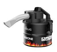 NIKLAS - Aspirateur de cendres et granules 600W 4 Litres Filtre HEPA Cendres Copeaux Pellets