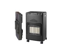 Niklas Poele à gaz Infrarouge 4200W Nova Slim Chauffage d'appoint Piezo Pliable, Rayonnant, Gris