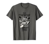 NIKO - Beau nom de garçon avec Un Petit démon Mignon T-Shirt