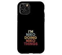 NIKO Name NIKO Personalized Name First Given Coque pour iPhone 11 Pro