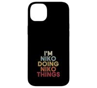 NIKO Name NIKO Personalized Name First Given Coque pour iPhone 14 Plus