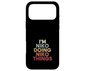 NIKO Name NIKO Personalized Name First Given Coque pour iPhone 17 Pro Max