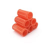 NIKO Rouleaux à clipser avec clip, peigne à cheveux pour boucles et vagues, outil de coiffure pour salon de coiffure/barbier, rouleaux à cheveux auto-tenants - Couleur aléatoire (20 mm)