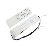 NIKOIDIC Alimentation Intelligente 2.4G, DC24V, 600mA, 800mA, 1200mA, 1500mA, 2400mA, 2700mA, 3000mA, 2 Broches, 2 Couleurs, Pilote LED parallèle, GM-LXTM-F(DC22-30V-2400mA)