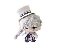 Nikolai Gogol Pendentif en forme d'animal en peluche en coton doux pour sacs, sacs à dos, sacs à main, porte-clés décoratif 12 cm