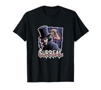 Nikolai Gogol Rat de bibliothèque Gothique surréaliste Russe T-Shirt